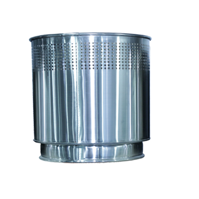Plant Pot, Planter Mild Steel for Artificial Plants Perforated
